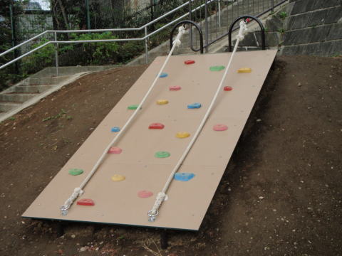 斜面ホールドクライム